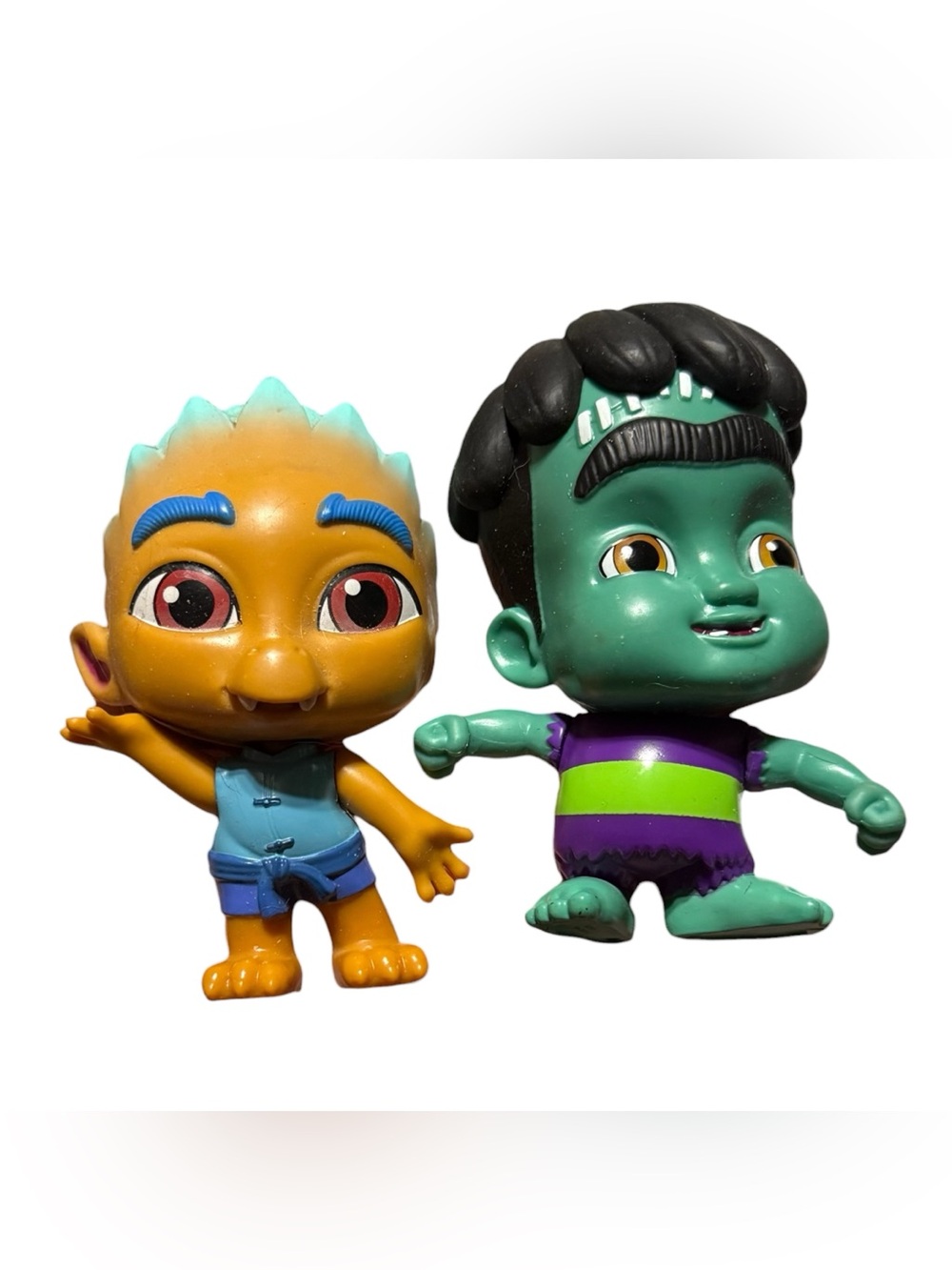 Hasbro Super Monsters Spike & Frankie Mash Figures Toys